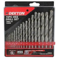 19Pc HSS Drill Set