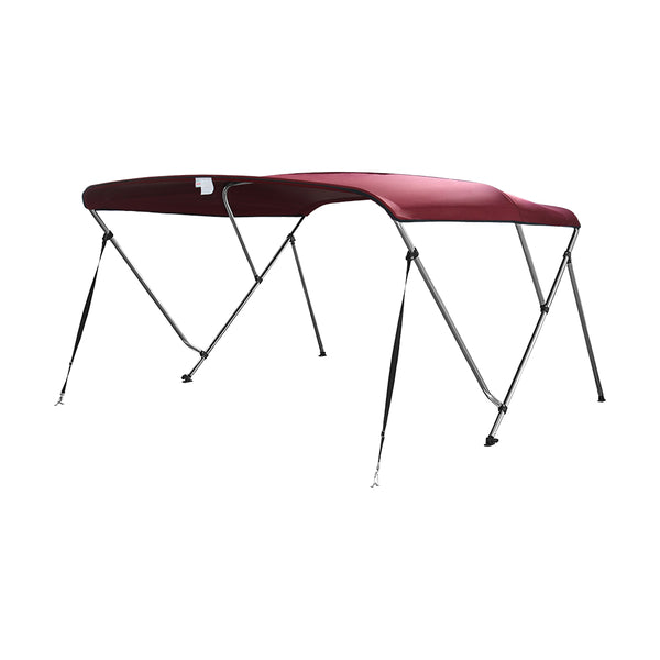 Boat Bimini Top Canopy, 3 Bow, Fits 120cm – 210cm Width.