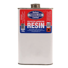 Baileys Fibreglass Polyester Resin 500g