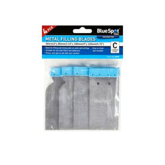 BLUE SPOT TOOLS 4 PCE FLEXIBLE FILLING BLADES (METAL) 50-120MM