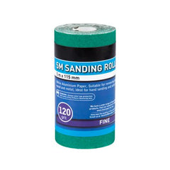 BLUE SPOT TOOLS 5MTR 115MM SANDING ROLL 120 GRIT