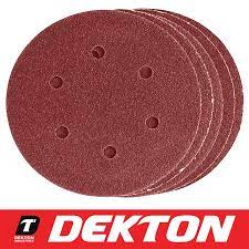 Dekton Hook & Loop Orbital Sanding Discs