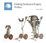 Portable Folding Outboard Engine Trolley