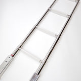 Telescopic Boarding Ladder, 316 Stainless Steel, 4 Steps