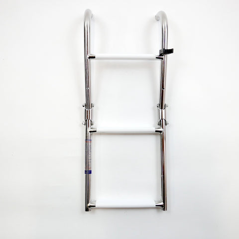 Folding Boarding Ladder, 316 Stainless Steel, 3 steps