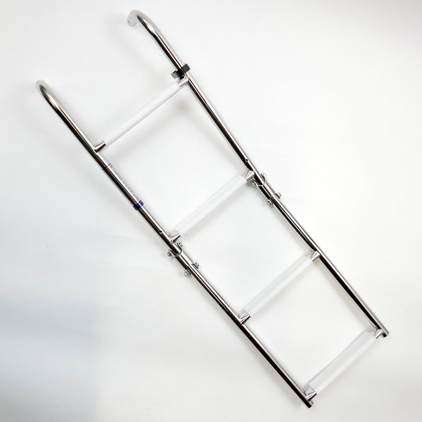 Folding Boarding Ladder, 316 Stainless Steel, 4 steps