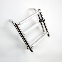 Folding Boarding Ladder, 316 Stainless Steel, 3 steps