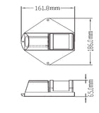 LED Combo Masthead & Deck Light – boats up to 12m