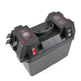 Trolling Motor Battery Power Box, 12V output, USB and Lighter socket