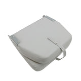 Deluxe Fishing Boat Seat, Grey White