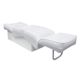 Lounge Yacht Seat, White, Boat Marine Grade Upholstery