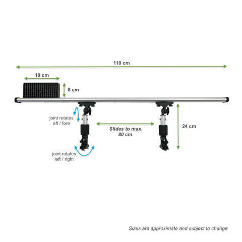 Kayak Outboard Support Bracket