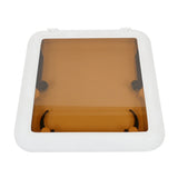 Bronze Tinted Glass Opening Deck Hatch 500 x 500mm