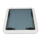 Grey Tinted Glass Opening Hatch 615 x 615mm Low Profile