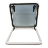 Grey Tinted Glass Opening Hatch 615 x 615mm Low Profile