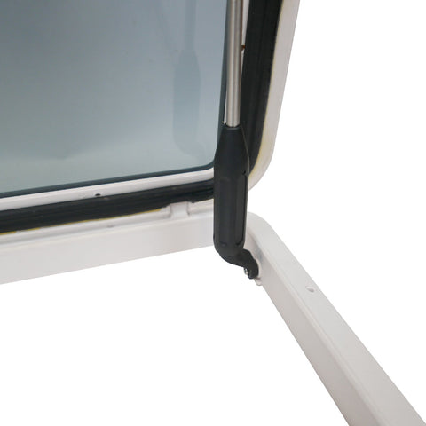 Grey Tinted Glass Opening Hatch 615 x 615mm Low Profile