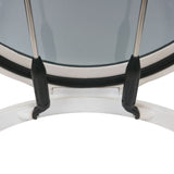 Grey Tinted Glass Opening Deck Hatch Round 625mm