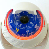 Illuminated Magnetic Navigation Compass – White, Large