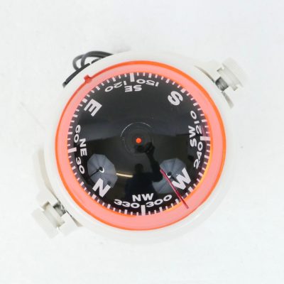 Magnetic Navigation Compass – Compact, White