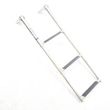 Telescopic Boarding Ladder, 316 Stainless Steel, 3 Steps