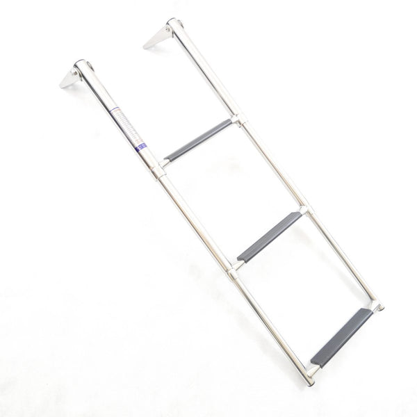 Telescopic Boarding Ladder, 316 Stainless Steel, 3 Steps