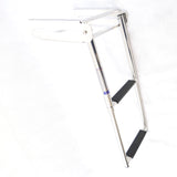 Under Platform Telescopic Boarding Ladder, 316 Stainless Steel, 2 Steps