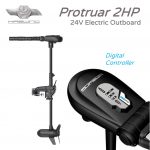 HASWING Protruar 2HP Electric Outboard 24V with Digimax Controller