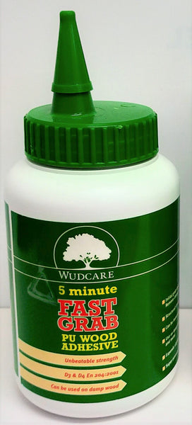 Wudcare PU Wood Glue (5 minute Fast Grab Adhesive)