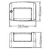 Green Starboard LED Navigation Light MiniNav Range boats up to 12m