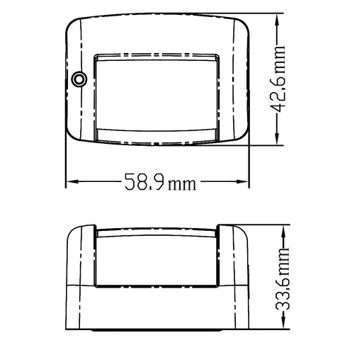 Green Starboard LED Navigation Light MiniNav Range boats up to 12m